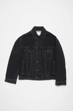 Denim Jacket - Relaxed fit FN-UX-OUTW000062 Black