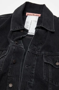 Denim Jacket - Relaxed fit FN-UX-OUTW000062 Black