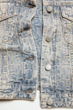 Denim Jacket Blue/Beige FN-WN-OUTW000882