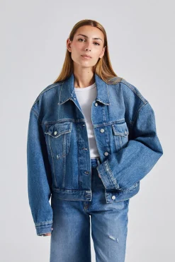 Denim Jacket FN-WN-OUTW000514 Mid Blue