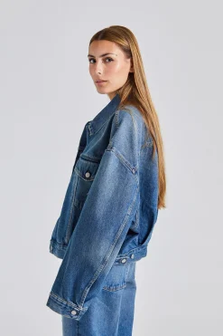 Denim Jacket FN-WN-OUTW000514 Mid Blue