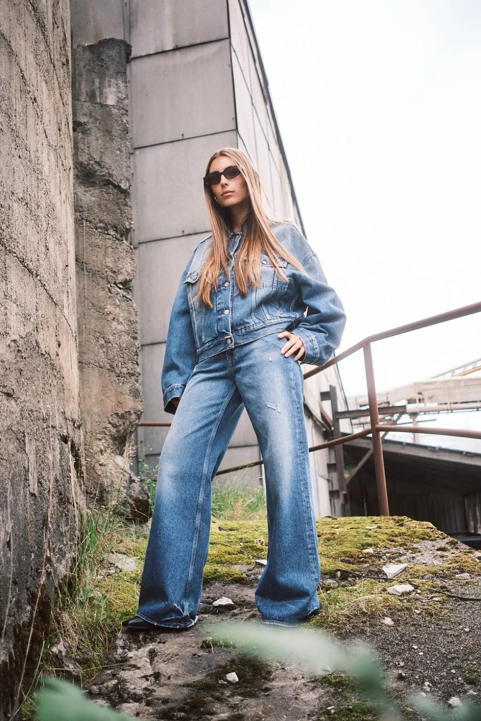 Denim Jacket FN-WN-OUTW000514 Mid Blue