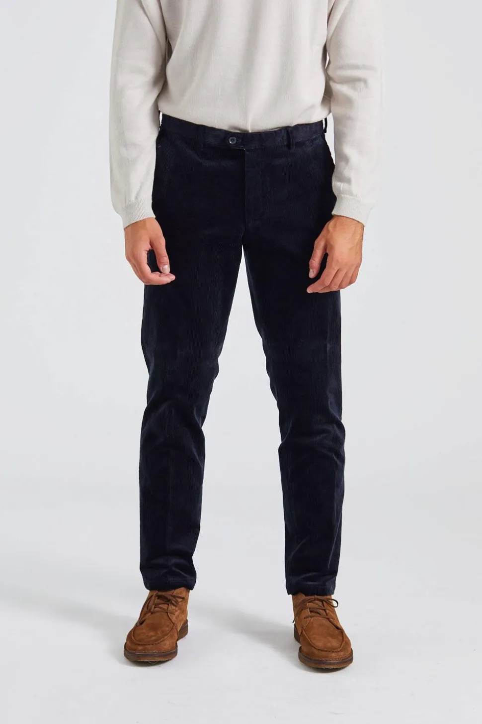 Denz Trousers Navy