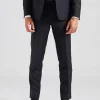 Denz Tuxedo Trouser Black