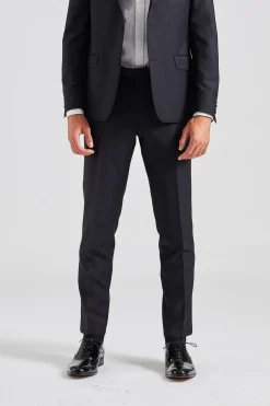 Denz Tuxedo Trouser Black