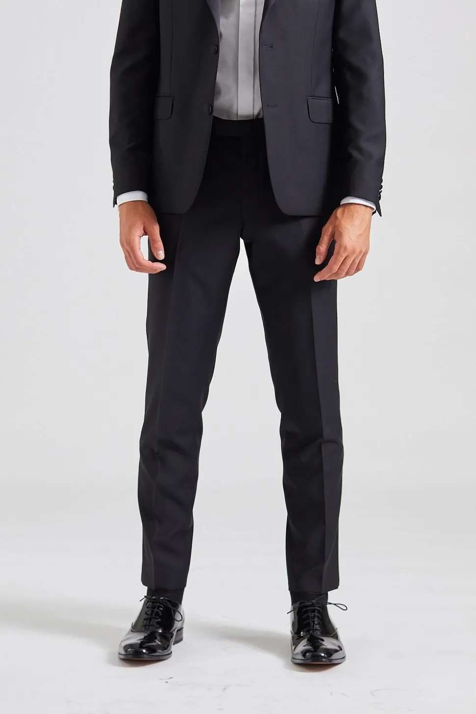 Denz Tuxedo Trouser Black