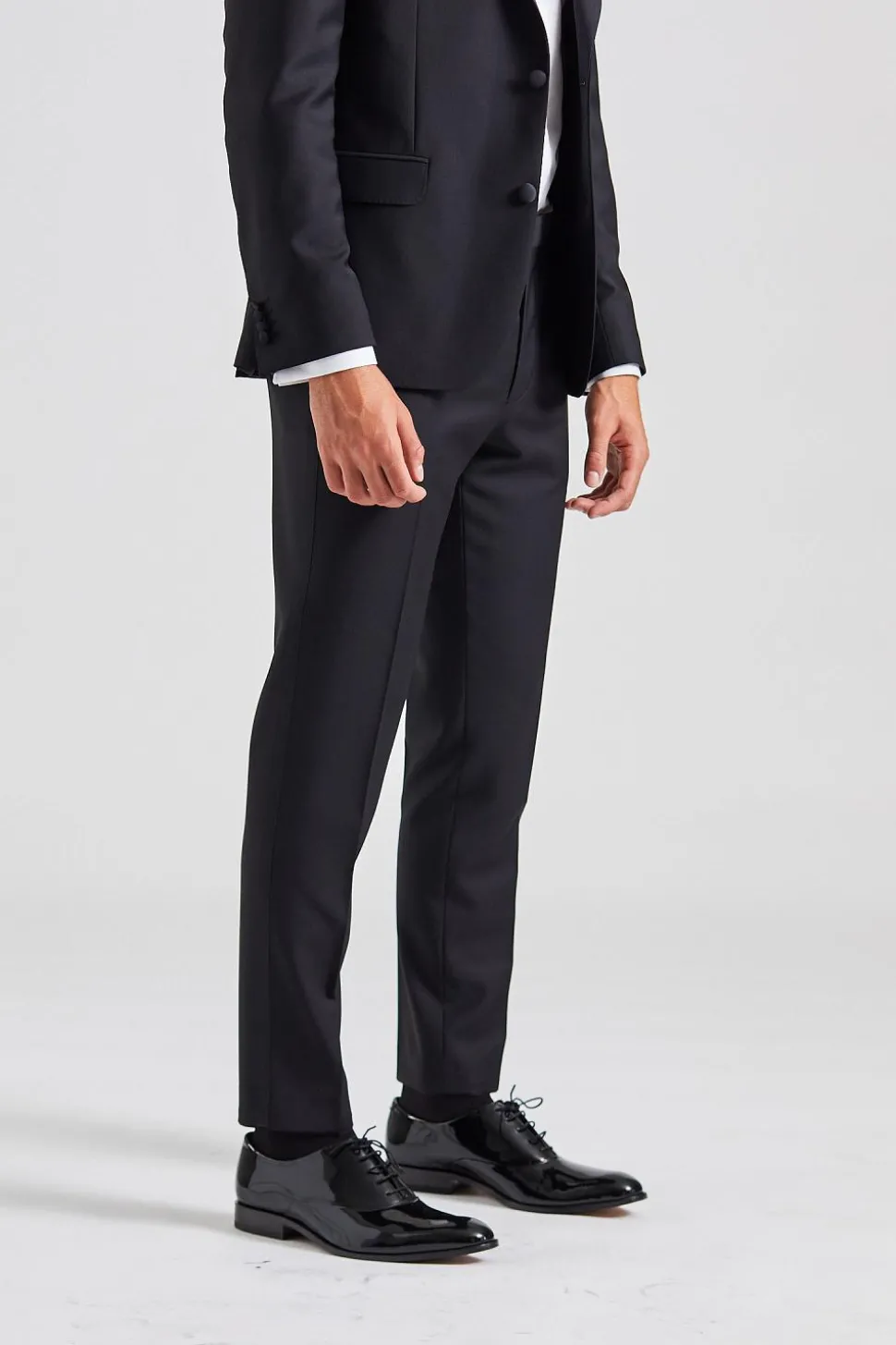 Denz Tuxedo Trouser Black