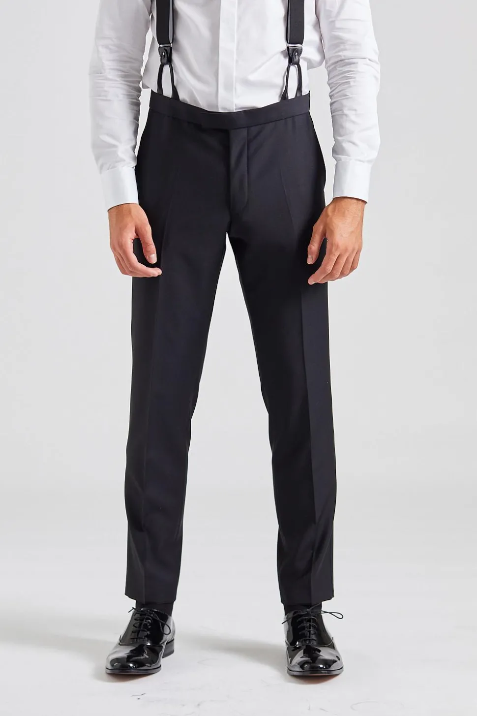 Denz Tuxedo Trouser Black