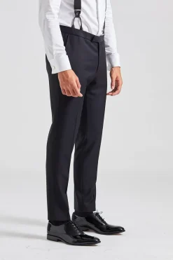 Denz Tuxedo Trouser Black