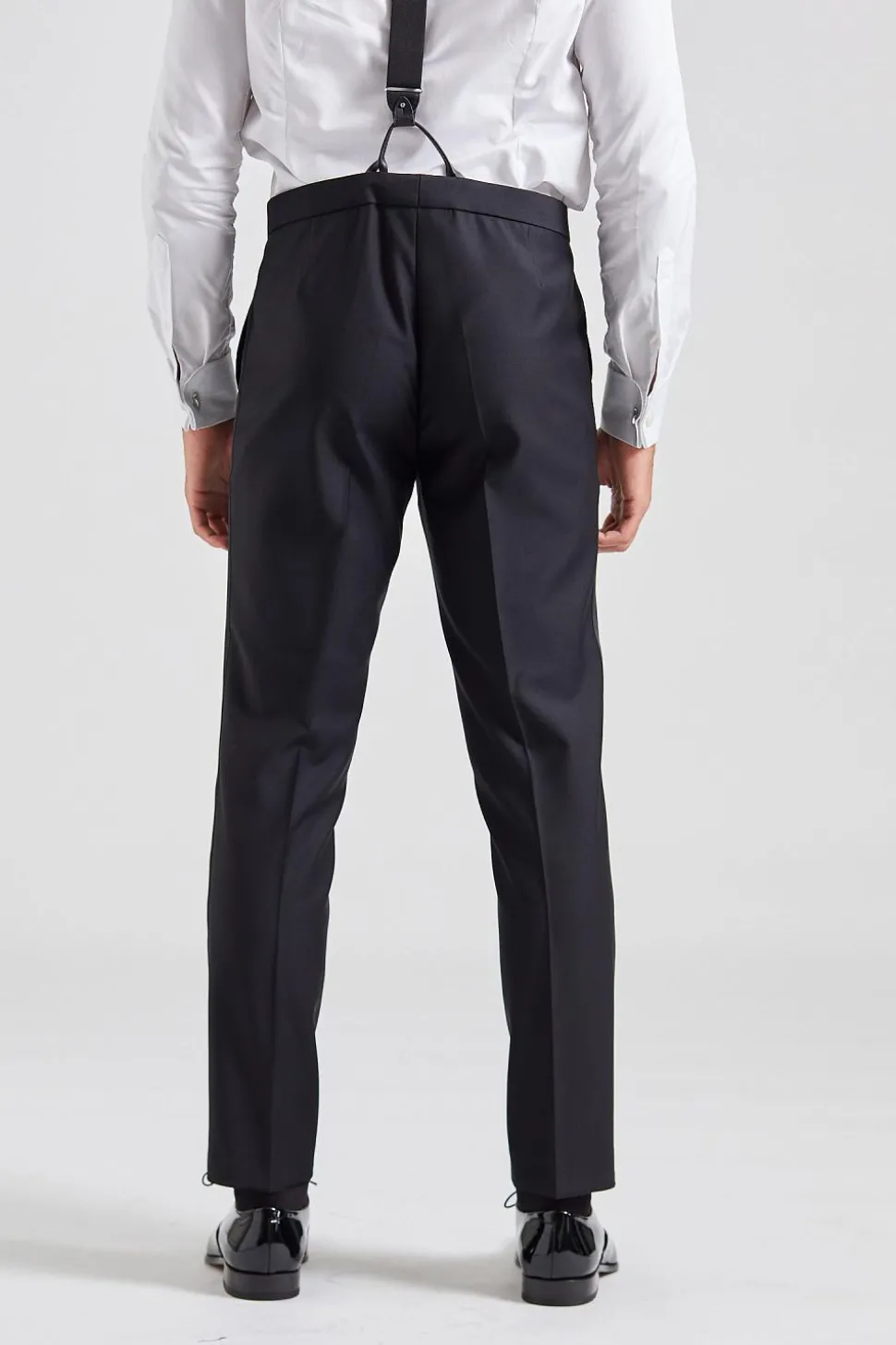 Denz Tuxedo Trouser Black