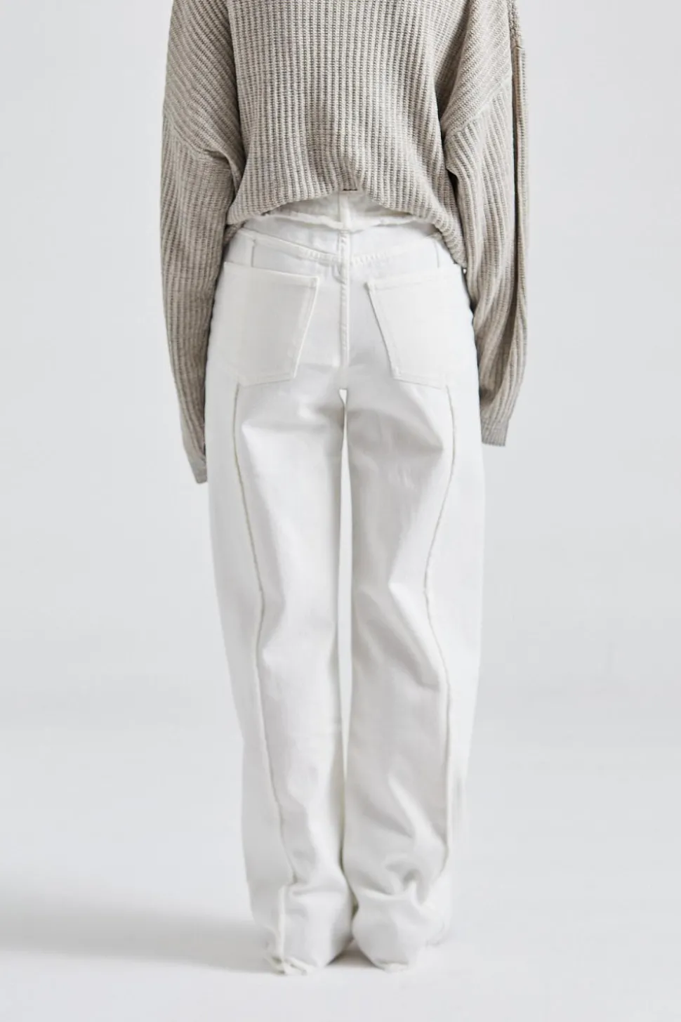 Dina Jeans White