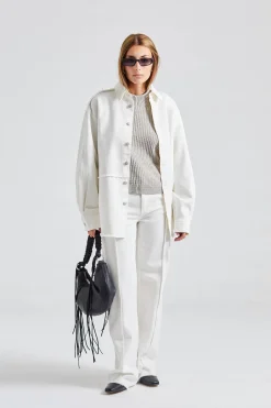 Dina Jeans White
