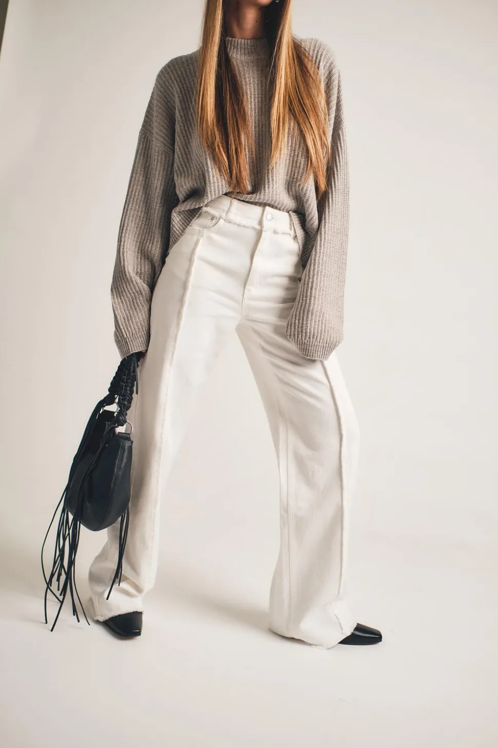 Dina Jeans White