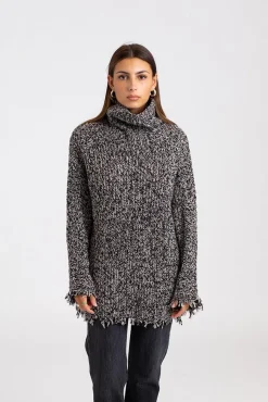Dory Knit Sweater Black Mix