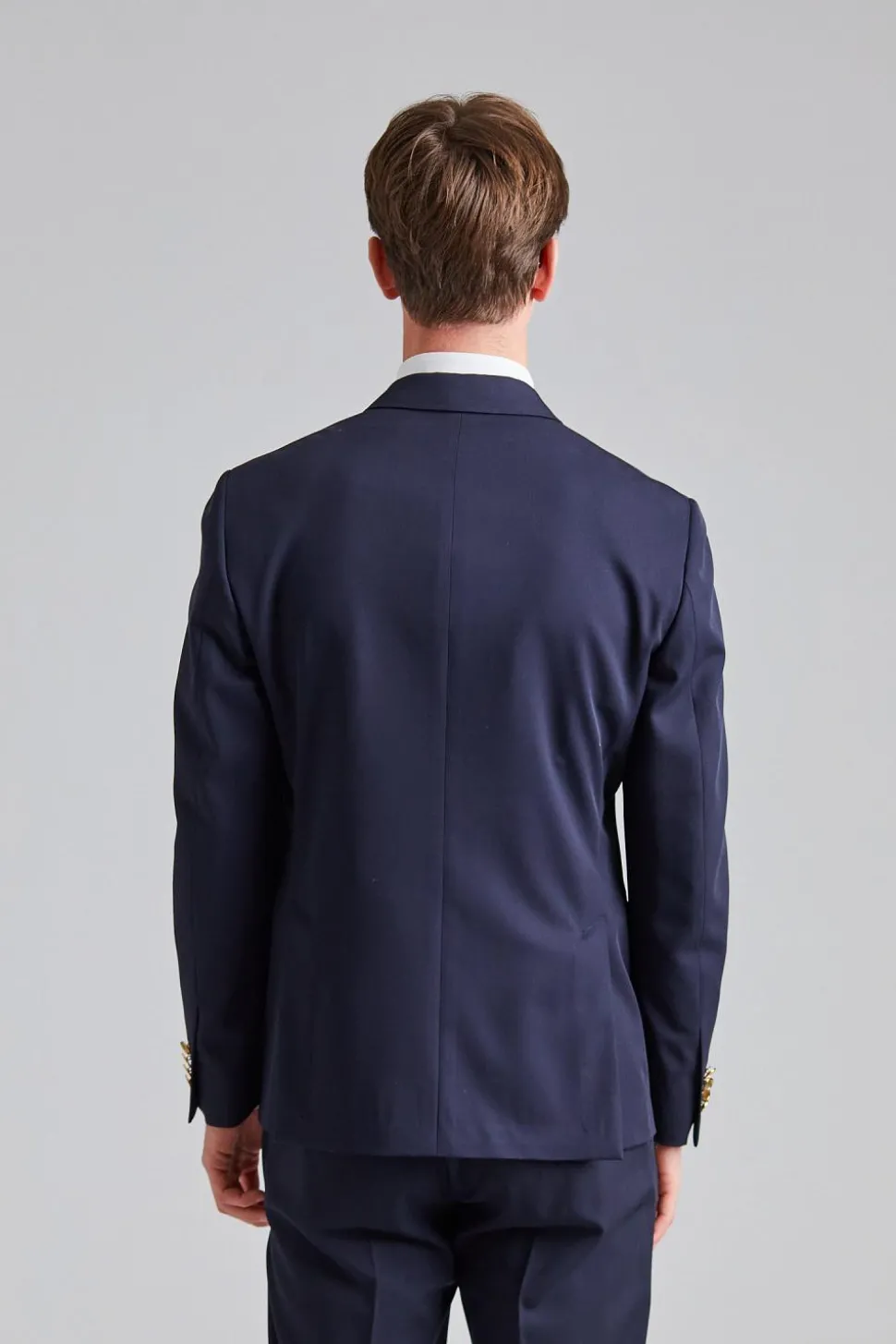 Double Breasted Feeling Jacket Navy