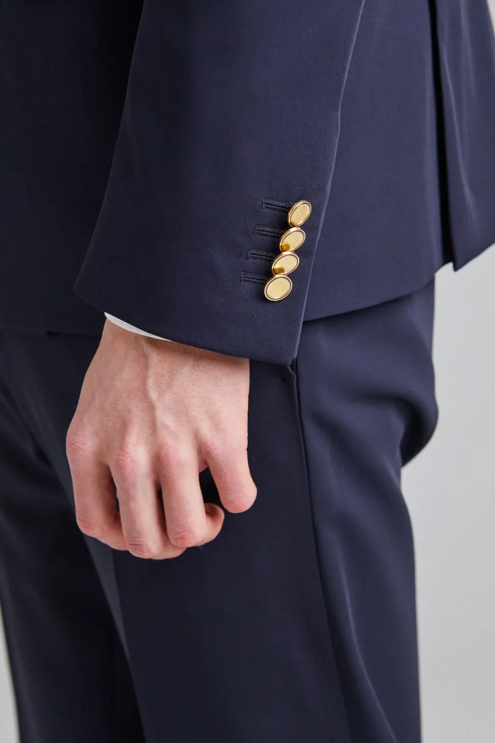 Double Breasted Feeling Jacket Navy