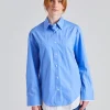 Double-Leayer Shirt Oxford Blue