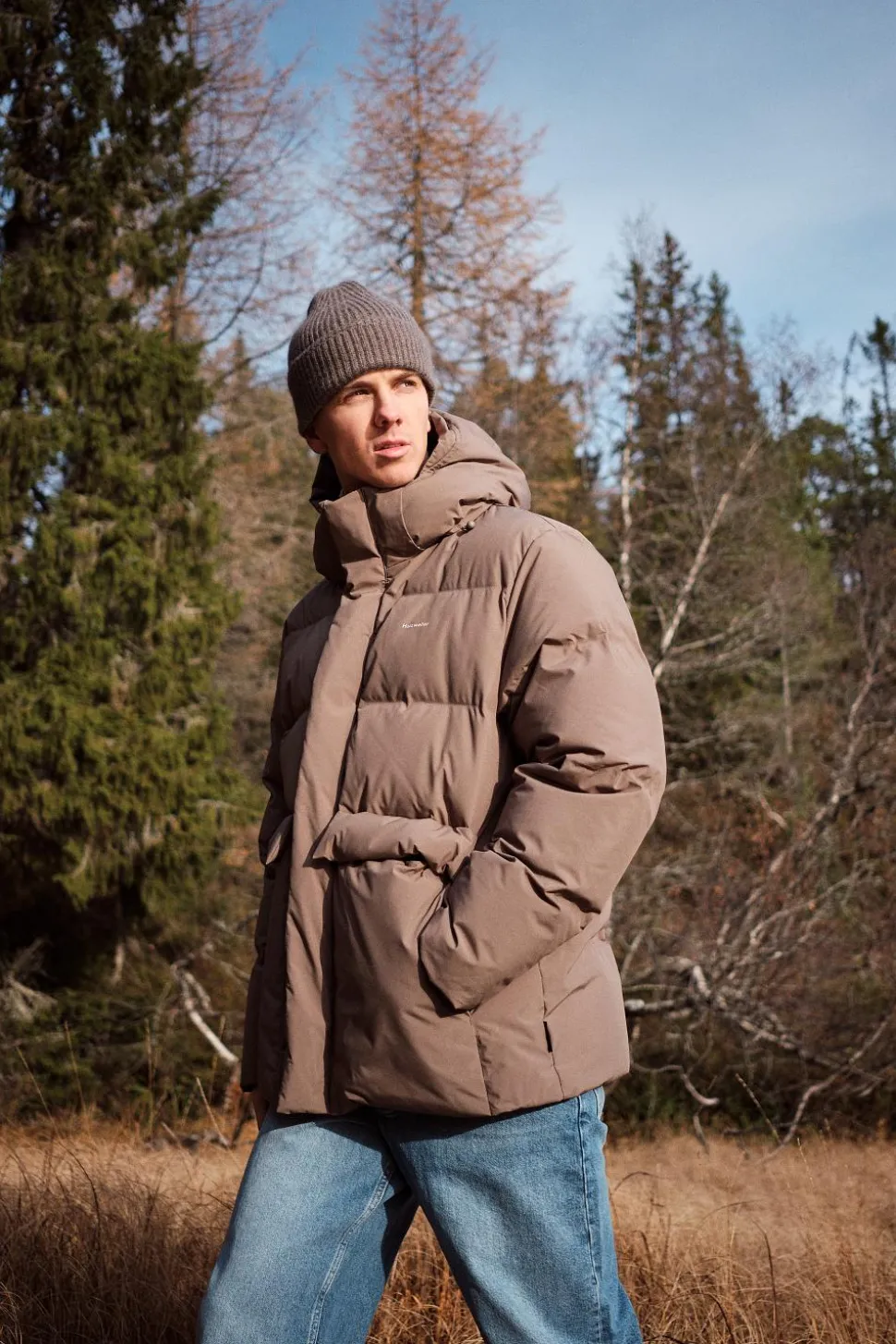 Dovre Down Jacket Taupe