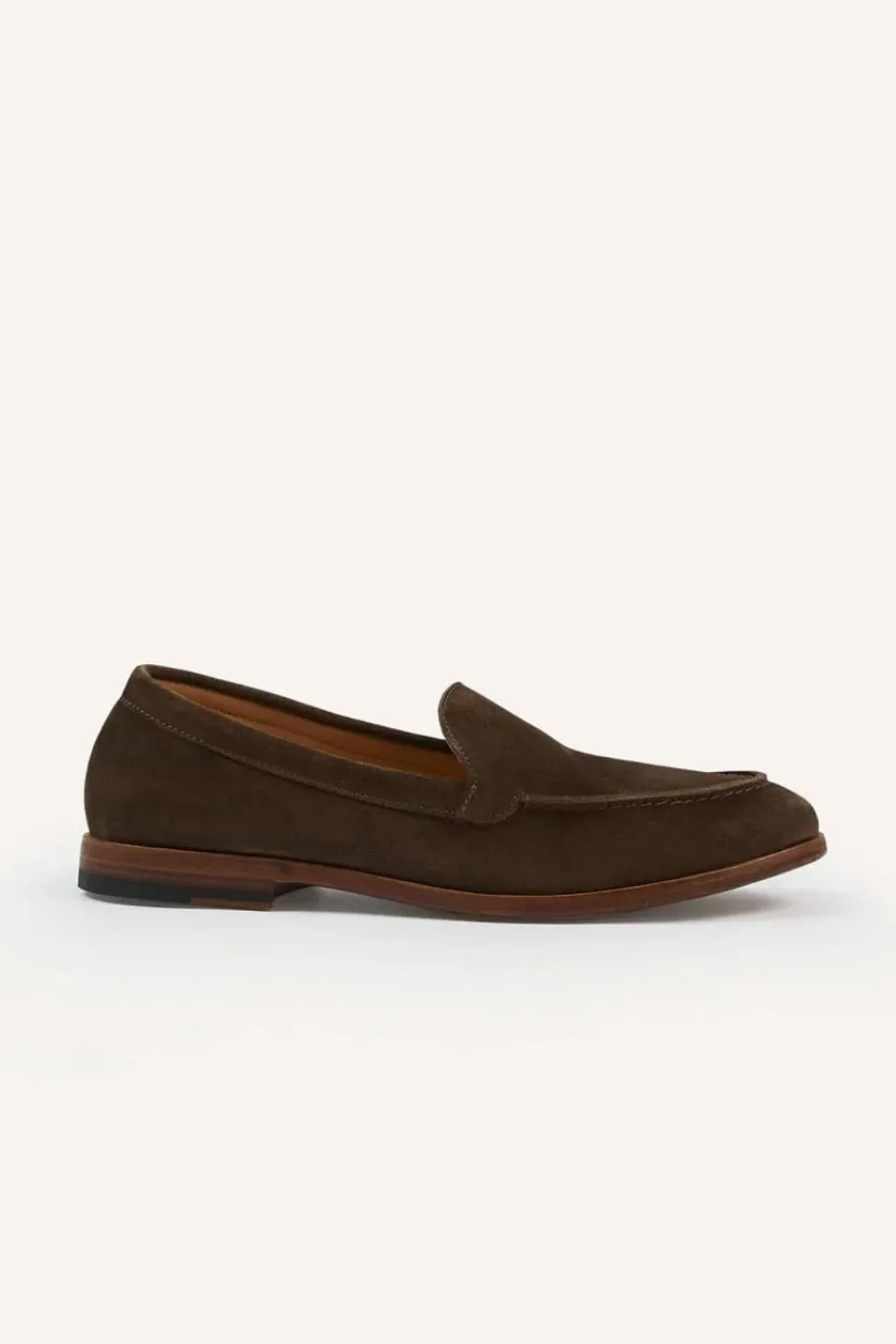 Drake's Summer Loafer Dark Brown