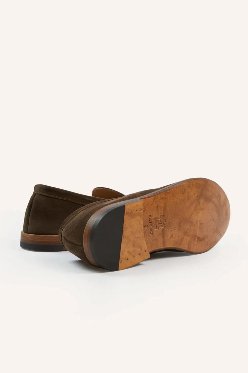 Drake's Summer Loafer Dark Brown