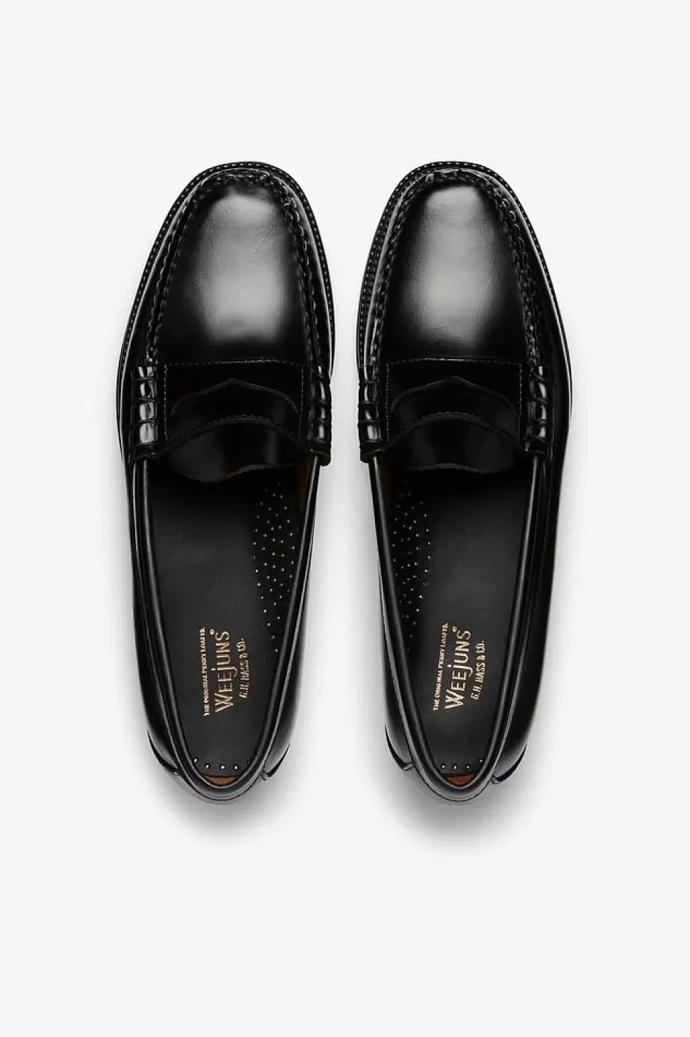 Easy Weejun Larson Penny Loafers Black