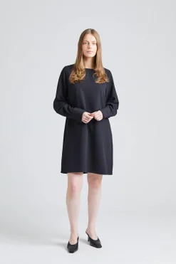 Ebony Midi Dress Black