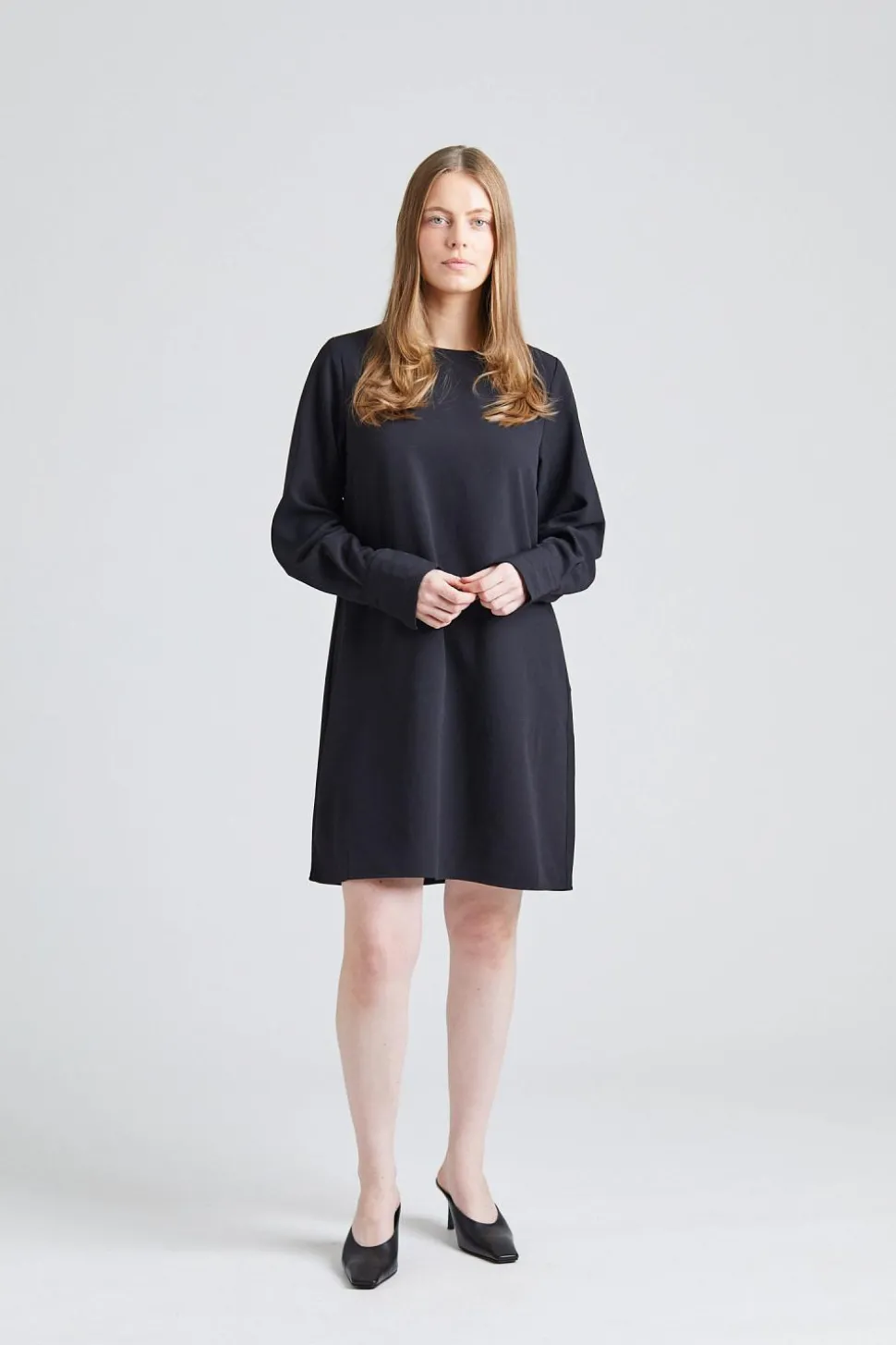 Ebony Midi Dress Black