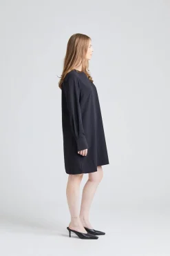 Ebony Midi Dress Black