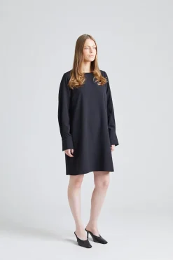 Ebony Midi Dress Black