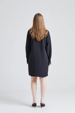 Ebony Midi Dress Black