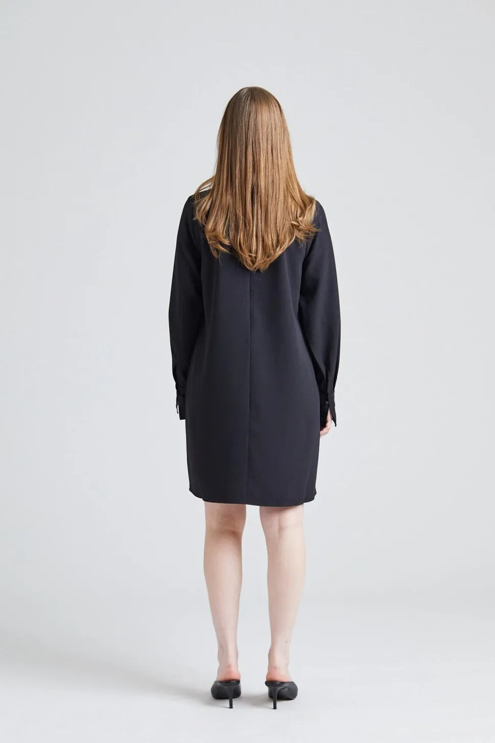 Ebony Midi Dress Black
