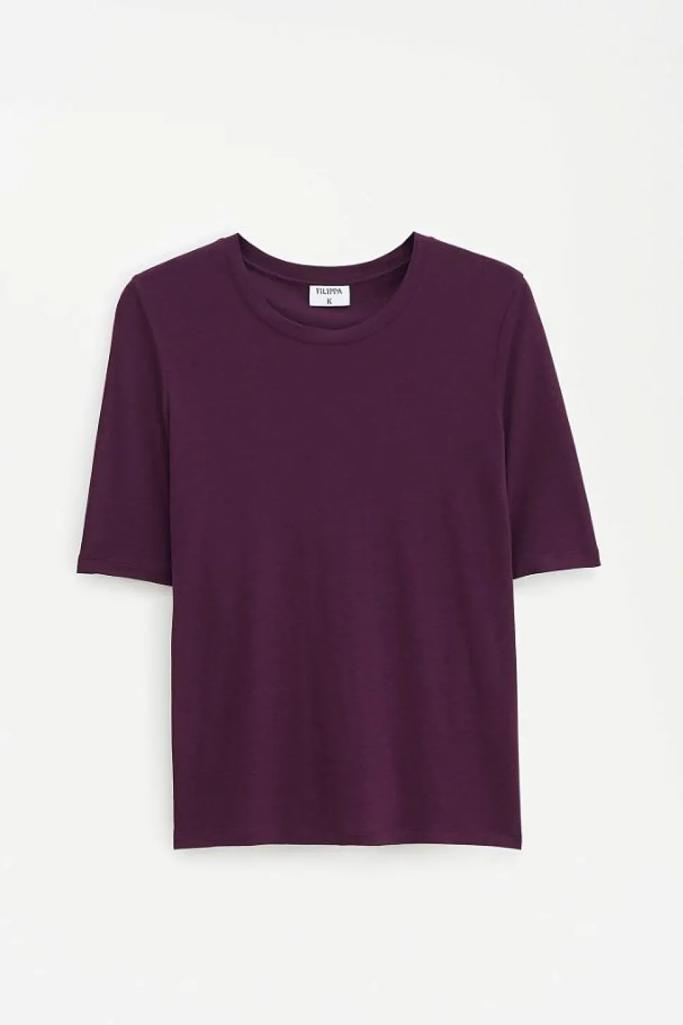 Elena Tee Burgundy