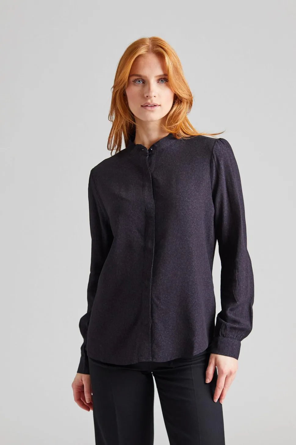 Elisa Shirt Printed Plum