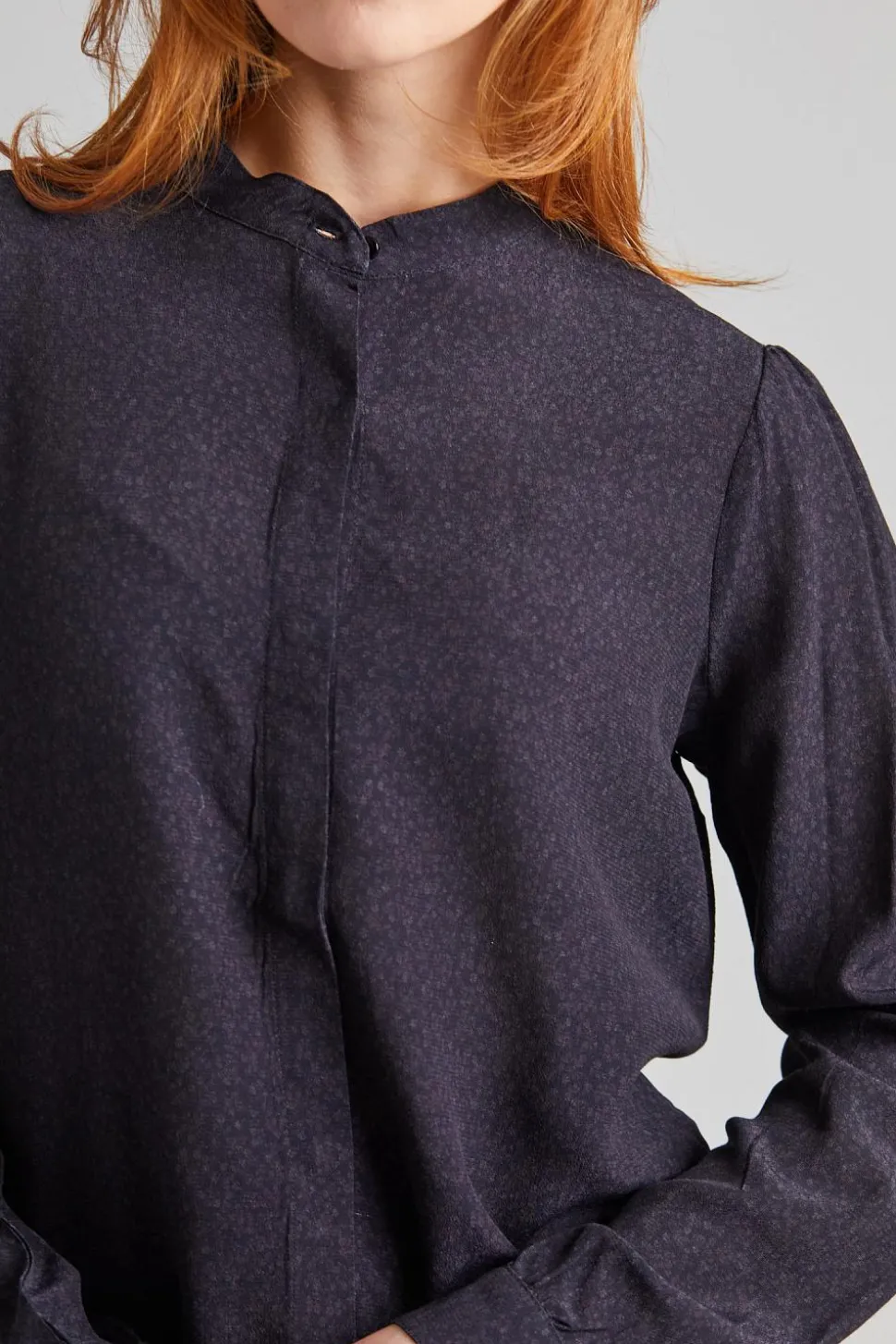 Elisa Shirt Printed Plum