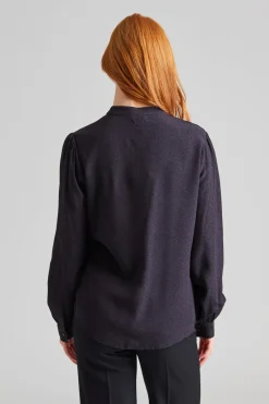 Elisa Shirt Printed Plum