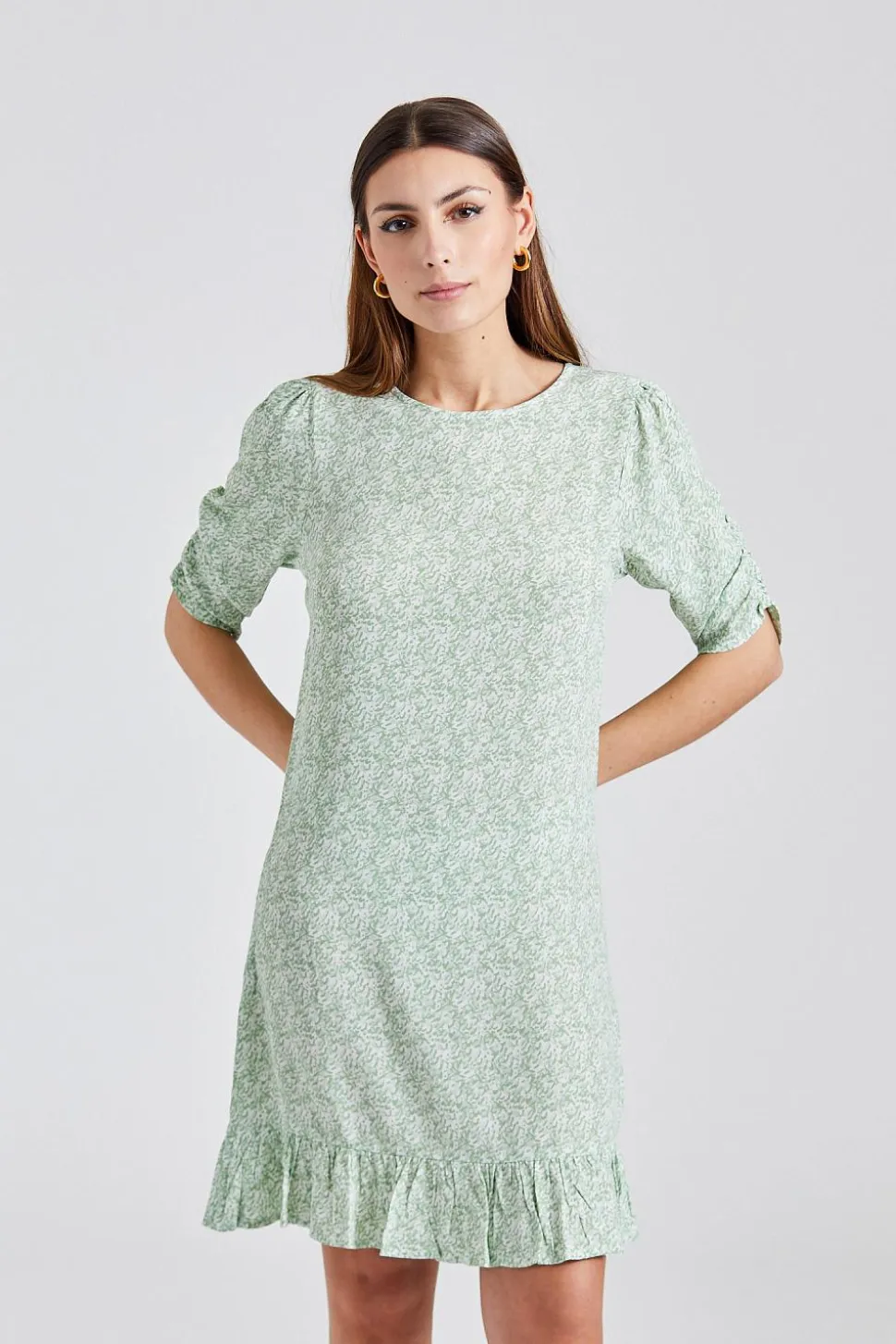 Ellen Dress Green Shades