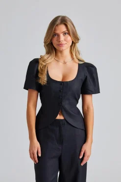 Emma Vest Black