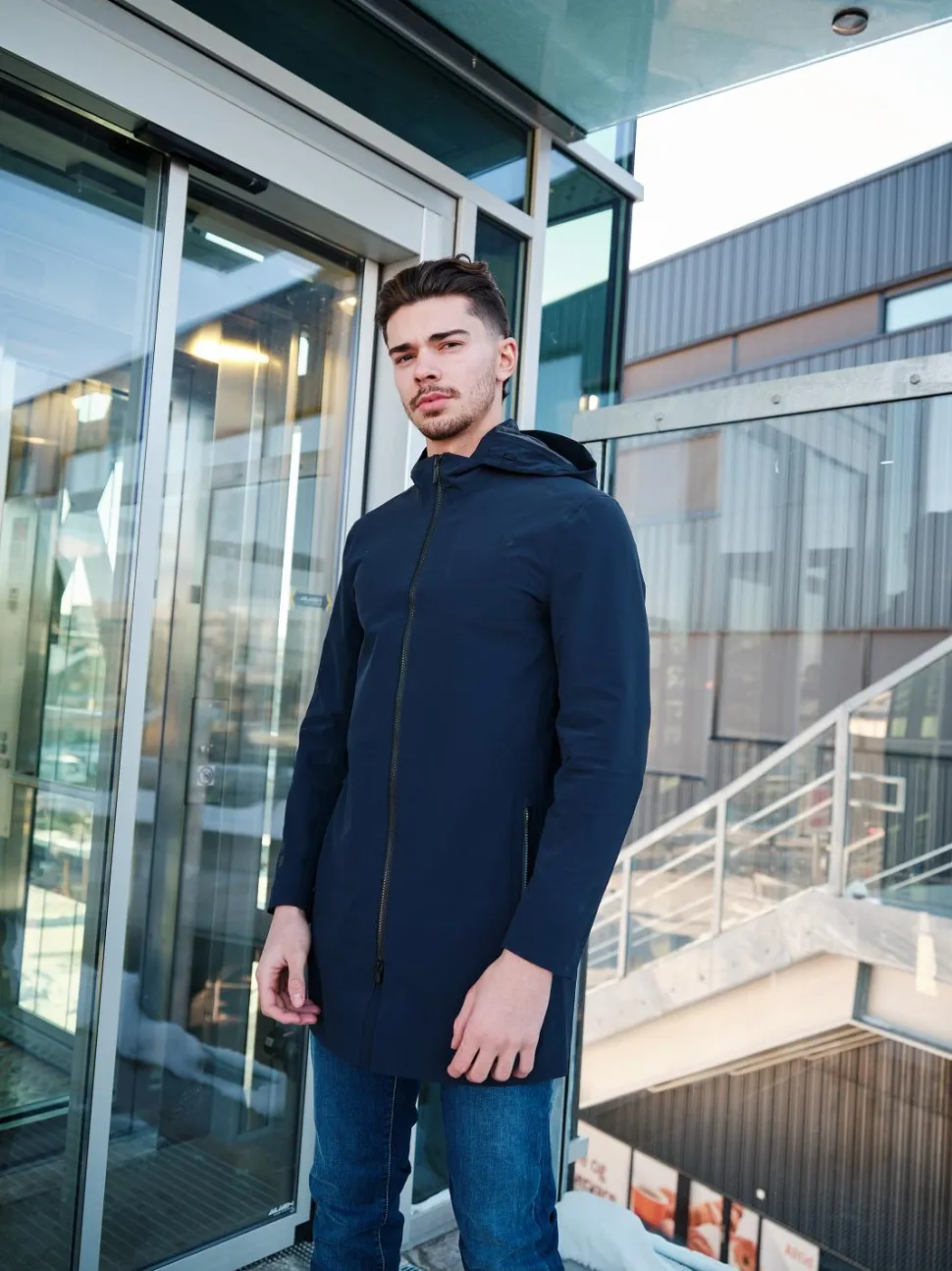 EX-3 Coat Delta Navy