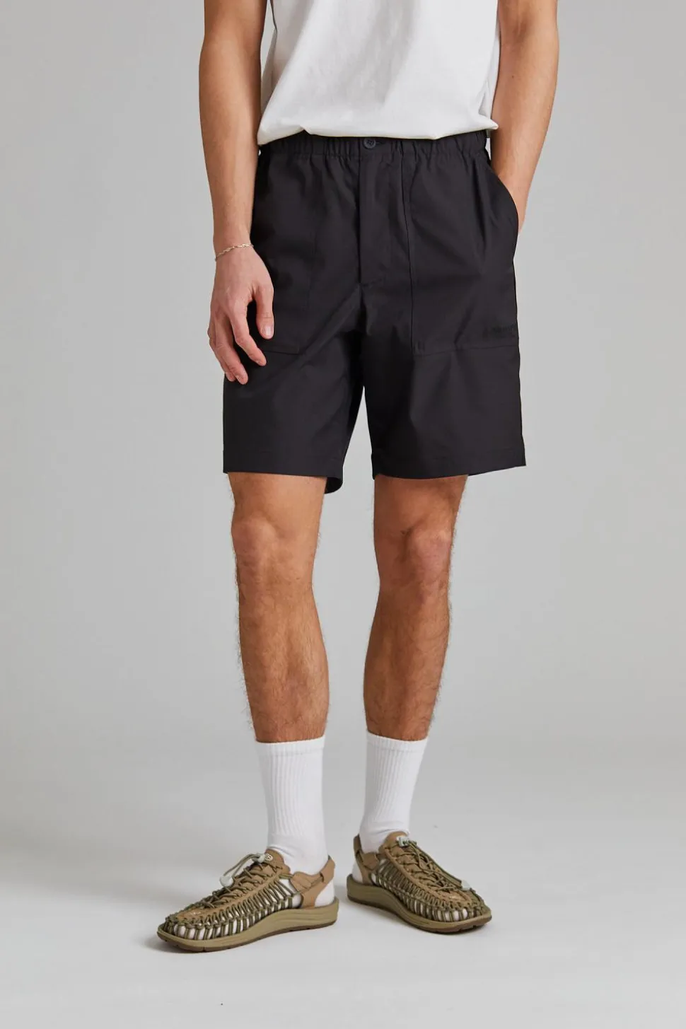 Ezra Fatigue Solotex Twill Shorts Black