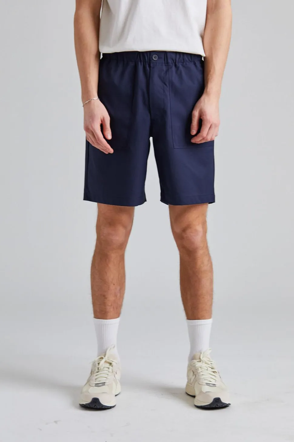 Ezra Fatigue Solotex Twill Shorts Dk Navy