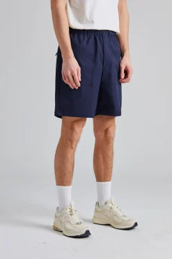 Ezra Fatigue Solotex Twill Shorts Dk Navy