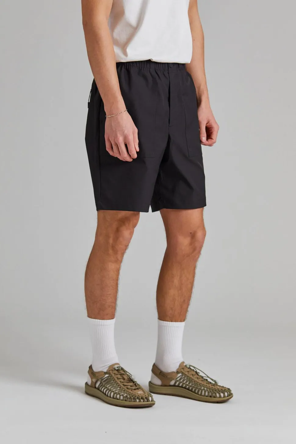 Ezra Fatigue Solotex Twill Shorts Black