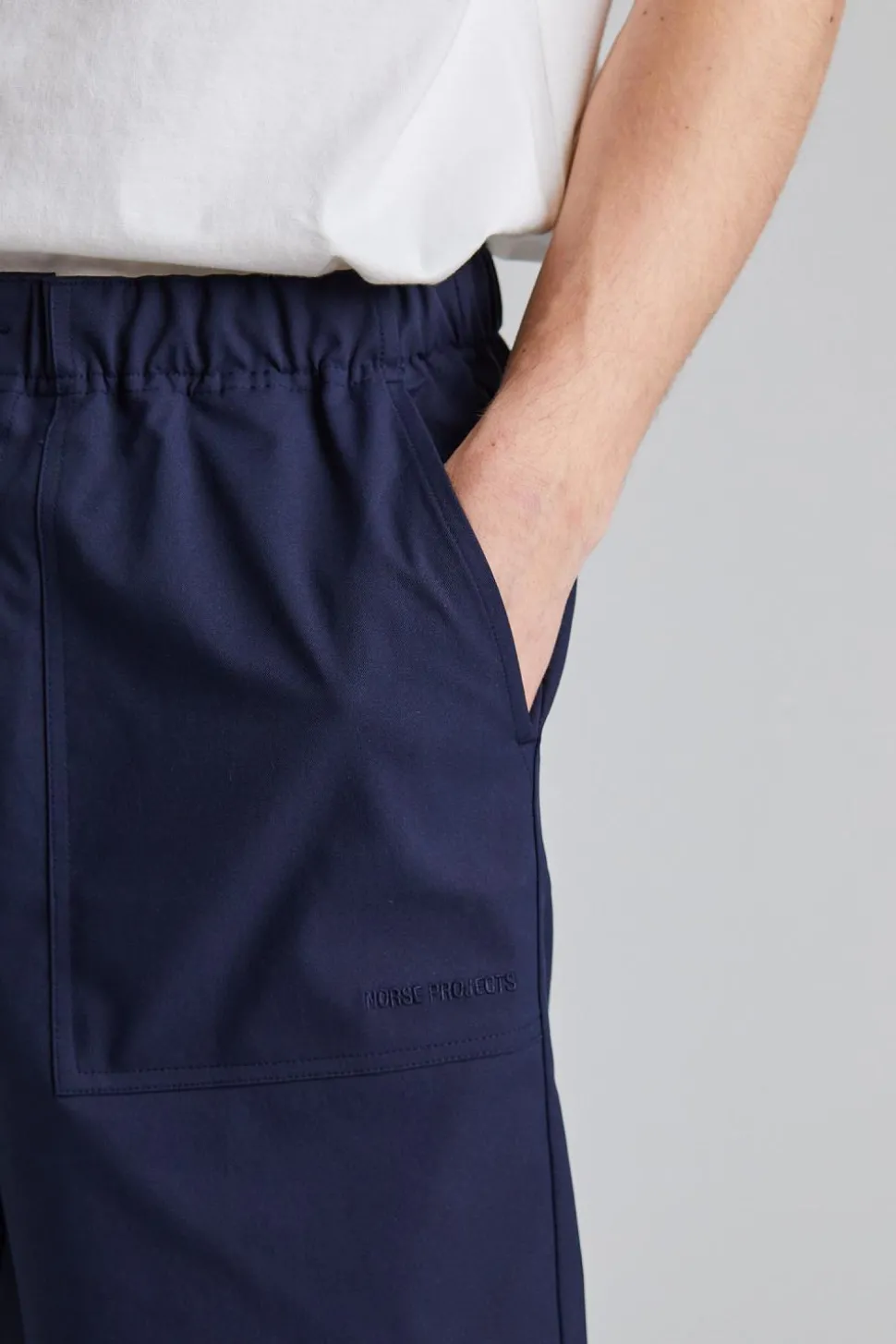 Ezra Fatigue Solotex Twill Shorts Dk Navy