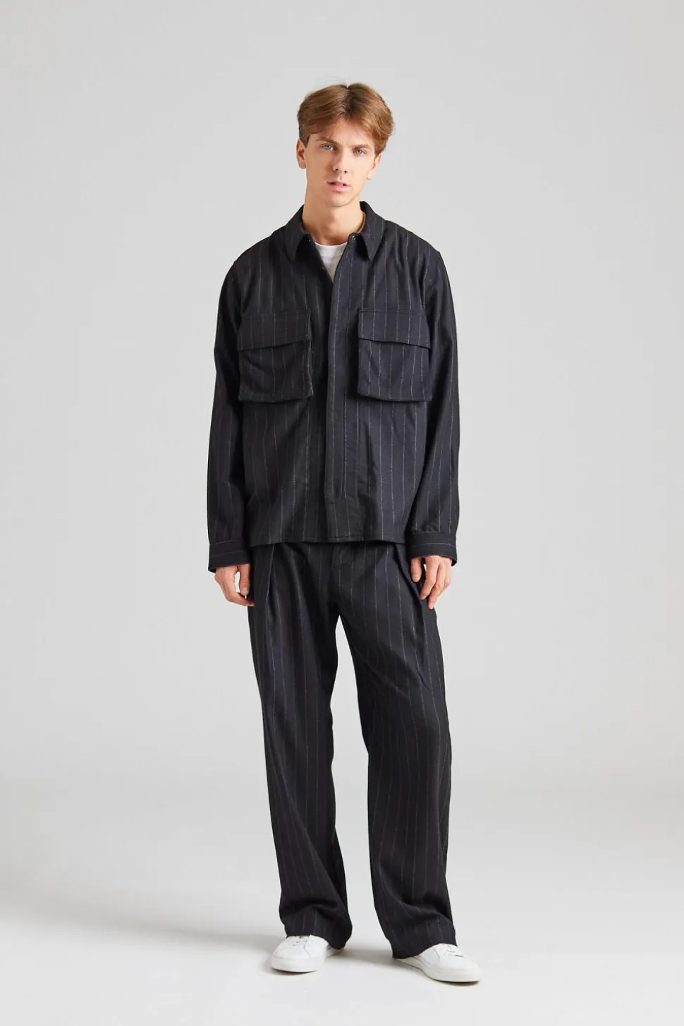 Fabian Shirt Black Stripes