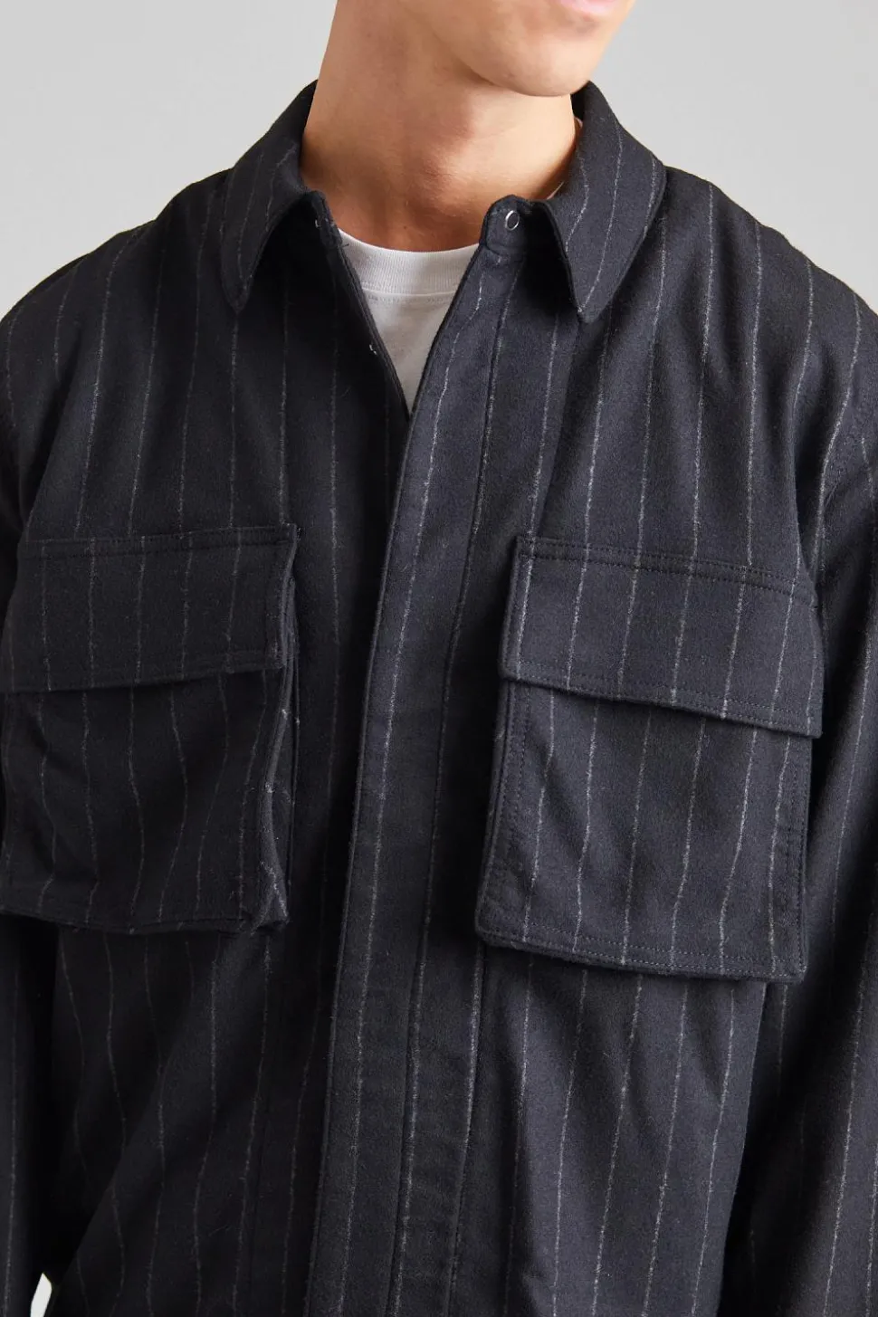 Fabian Shirt Black Stripes