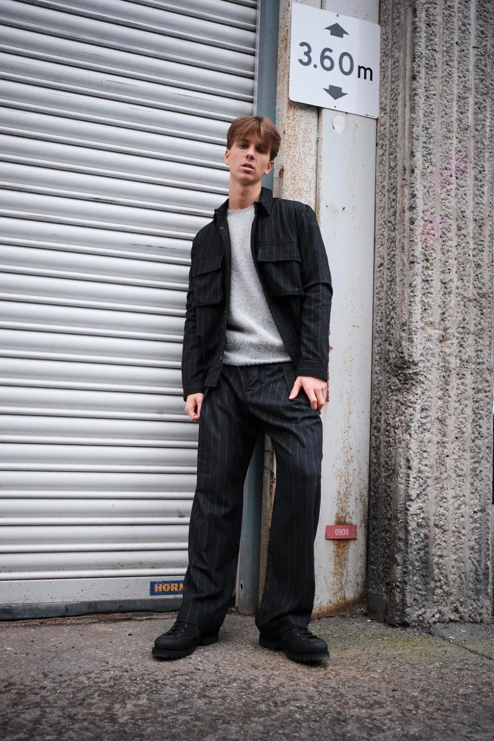 Fabian Shirt Black Stripes