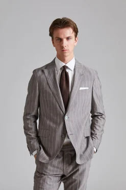 Faron Dandy Suit Suede Brown