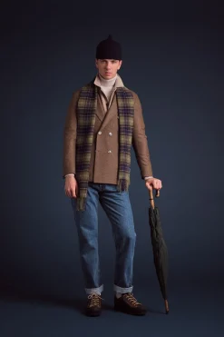 Farris Blazer Barque Brown