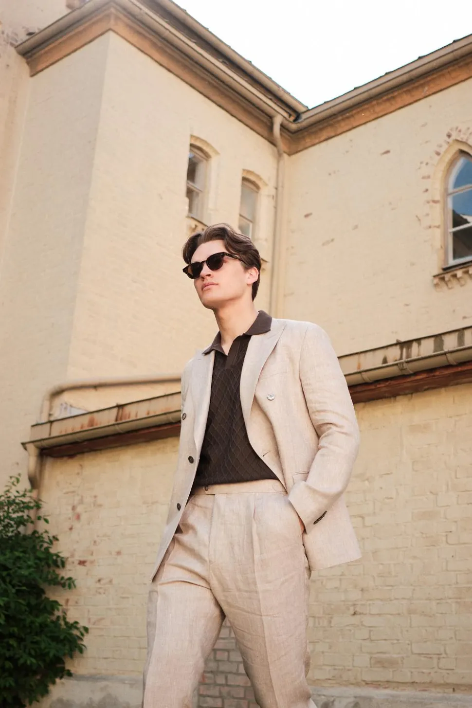 Farris Blazer Trench Beige