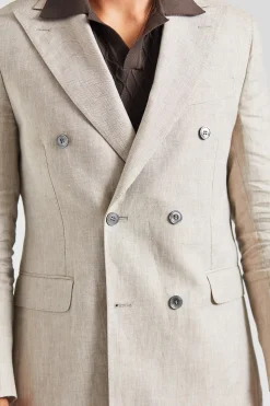 Farris Delon Suit Trench Beige